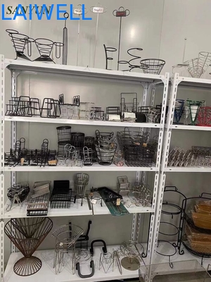 Organizador pintado artículos de cocina de acero inoxidable práctico moderno del alambre de metal