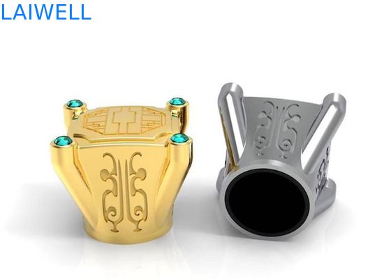 Patente modificada para requisitos particulares de acrílico de las cápsulas de perfume del top del diamante del color oro