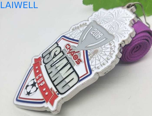 ODM conmemorativo de la medalla del metal del esmalte suave de la competencia de deportes