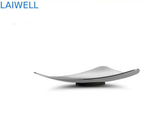 Estilo nórdico los 27*24CM de los electrodomésticos del metal de la placa de postre del triángulo SS304