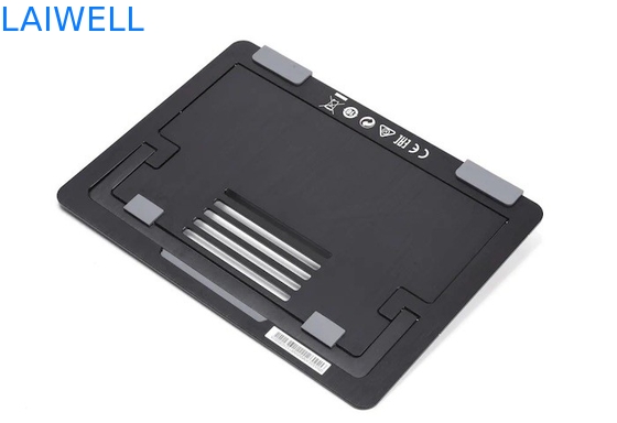 Soporte de aluminio portátil de Tray Brushed Finishing Foldable Laptop del ordenador portátil