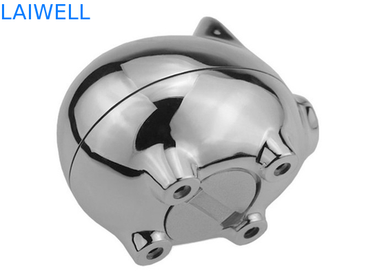 El laser que grababa la plata de la aleación del cinc de los electrodomésticos del metal plateó a Mini Coin Bank