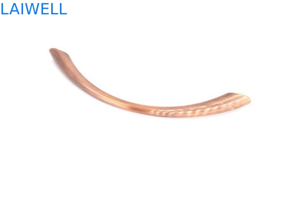 La galjanoplastia Rose Gold Luxury Modern Metal a presión el fundición del agujero doble