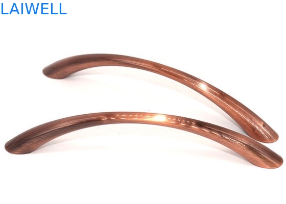 La galjanoplastia Rose Gold Luxury Modern Metal a presión el fundición del agujero doble
