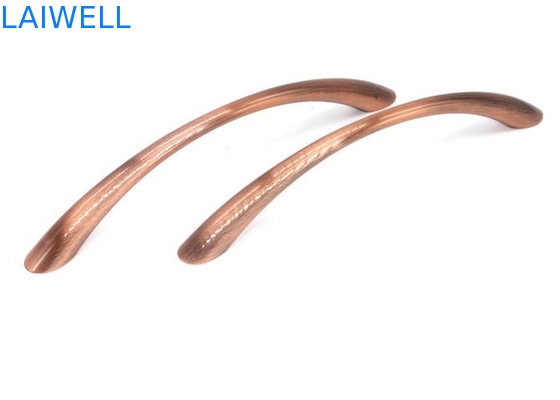 La galjanoplastia Rose Gold Luxury Modern Metal a presión el fundición del agujero doble