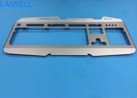 Panel de teclado de aluminio de estampación de metal CNC de precisión con acabado anodizante para panel de ordenador y diseño y rendimiento