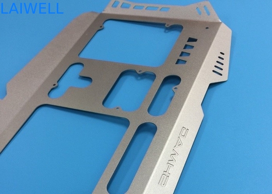 Panel de teclado de aluminio de estampación de metal CNC de precisión con acabado anodizante para panel de ordenador y diseño y rendimiento