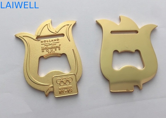 Medallas multifuncionales del abrebotellas del hierro del metal que pulen con chorro de arena la galjanoplastia