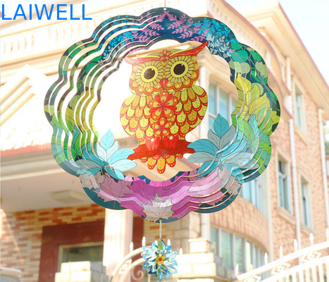 Grueso giratorio 0.5m m del hilandero del viento de Owl Nordic Style Stainless Steel