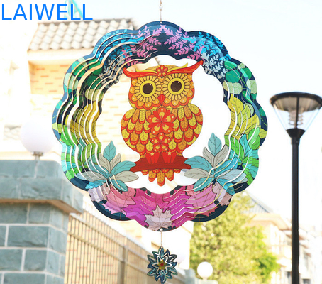 Grueso giratorio 0.5m m del hilandero del viento de Owl Nordic Style Stainless Steel