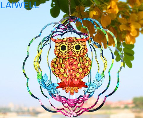 Grueso giratorio 0.5m m del hilandero del viento de Owl Nordic Style Stainless Steel