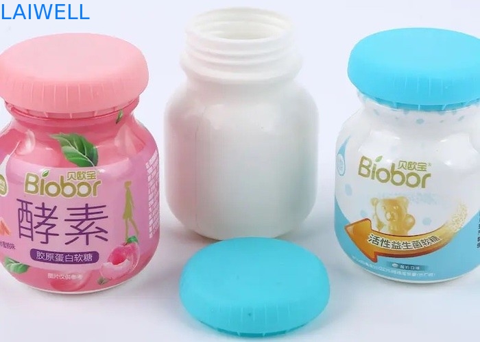 El plástico de encargo del color embotella los envases de plástico estáticos antis de la ayuda de servicio del OEM