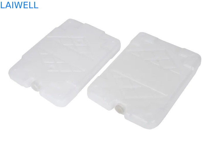 El encargado reutilizable del hielo de 195*140*30M M PE crea los envases de plástico para requisitos particulares para el almacenamiento