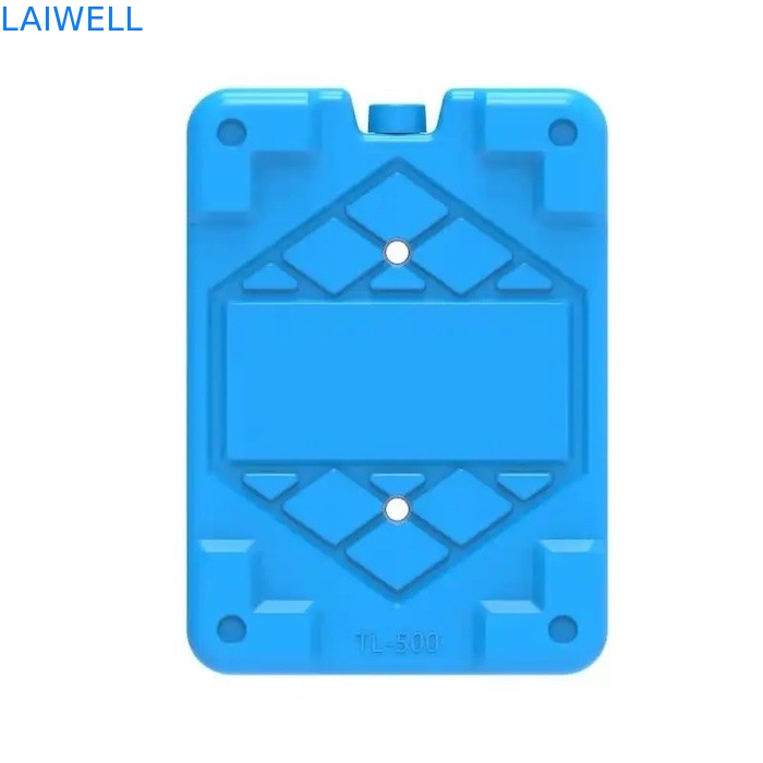 La aduana azul del bloque del congelador del hielo de la botella del ladrillo del HDPE carga la poder plástica de la resistencia de la humedad alta