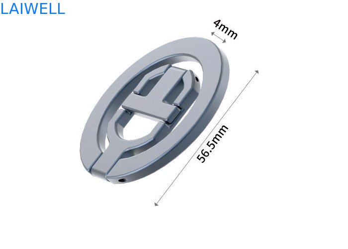 56.5*4MM soporte de anillo personalizado nuevo soporte de teléfono móvil magnético de aleación de zinc ultra delgado