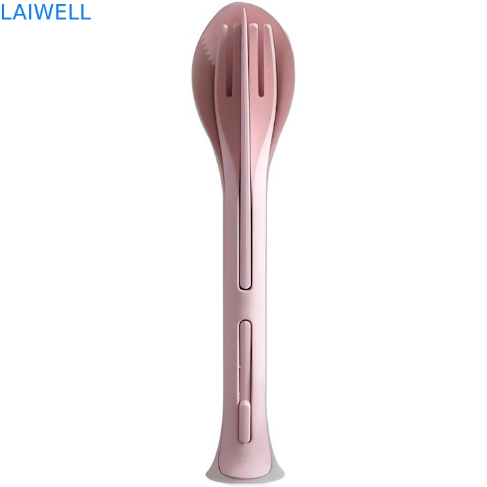 170 * 40MM de paja de trigo multifuncional rosa 3 en 1 conjunto de plataformas reutilizables Eco accesorios de mesa ligero y adecuado para comer se puede utilizar varias veces y fácil de llevar y almacenar