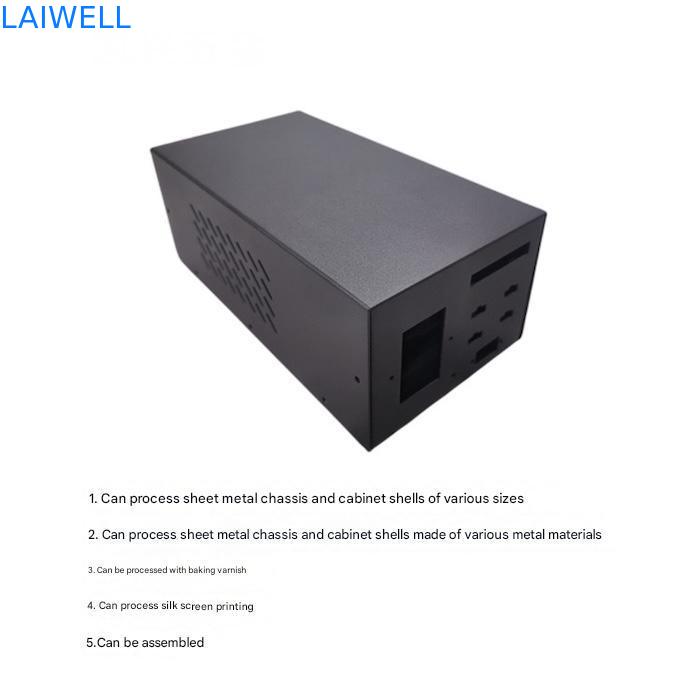 Procesamiento de chapa de metal a medida Cortar con láser Almacenamiento de energía Chasis gabinete Mecanizado de conchas