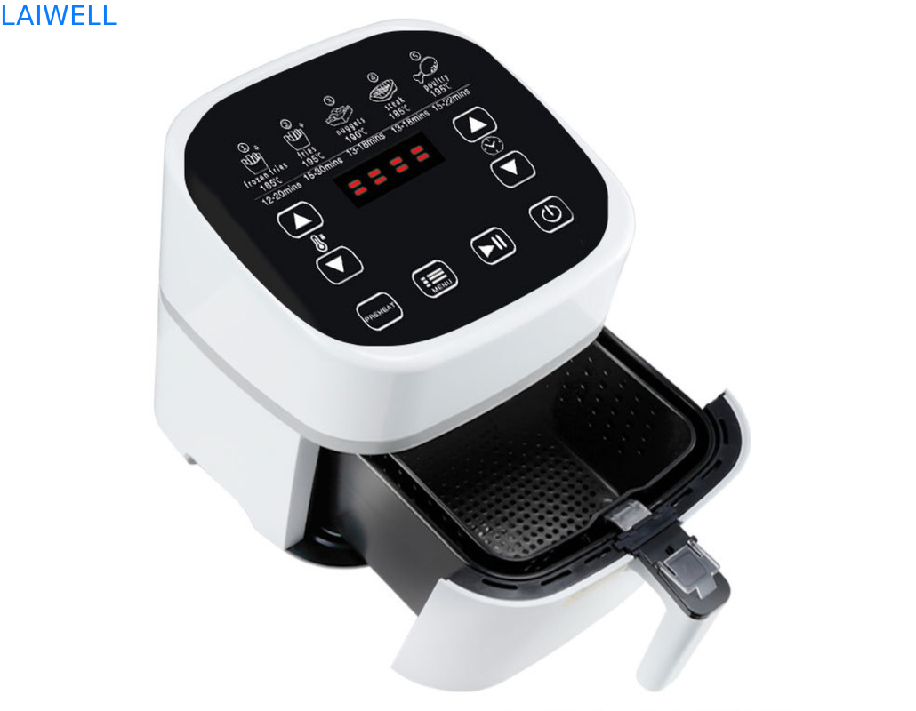 aceite de cocina sano de la sartén casera elegante del aire del wifi de la certificación 4.5L de 3C ETL Freel