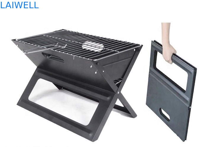 Fácil instalación plegable portátil de la parrilla de la barbacoa del diámetro del SGS los 45cm/de la parrilla del carbón de leña del metal