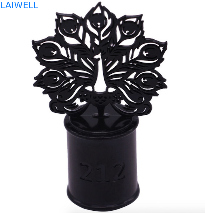 Galjanoplastia negra del color de las cápsulas de perfume de la altura del artículo 72m m