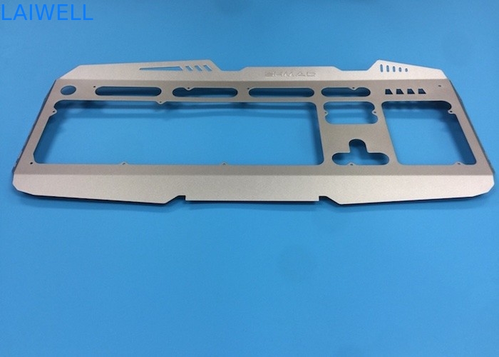 Panel de teclado de aluminio de estampación de metal CNC de precisión con acabado anodizante para panel de ordenador y diseño y rendimiento