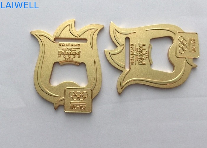 Color oro 2 de 2.0M M en 1 galjanoplastia olímpica del deporte del abrebotellas de la medalla