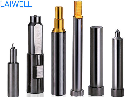 Componentes del molde de metal de DongGuan que procesan la aguja no estándar de acero de alta velocidad del sacador de tungsteno para el dado del estándar