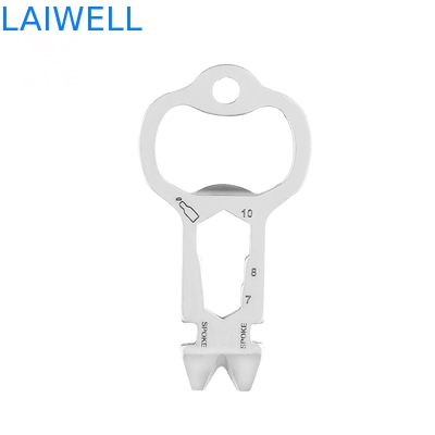 Acero inoxidable de 60 mm de peso ligero y duradero de uso múltiple con tarjeta de herramienta EDC
