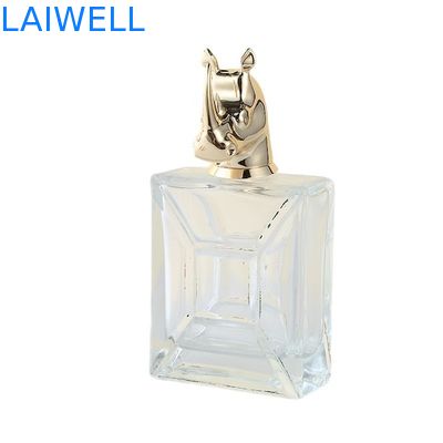 Tapones de perfume personalizables con diseño de animales, chapado en oro, aleación de zinc fundido a presión, aptos para la mayoría de los frascos de perfume